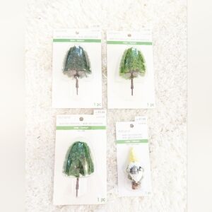 Ashland Mini Spring Decorations Trees and Gnome NWT